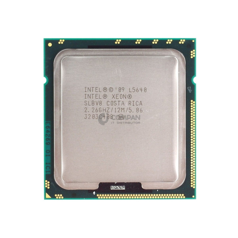 SLBV8 INTEL XEON L5640 2.26GHZ 6-CORE 12MB L3 CACHE 60W LGA1366
